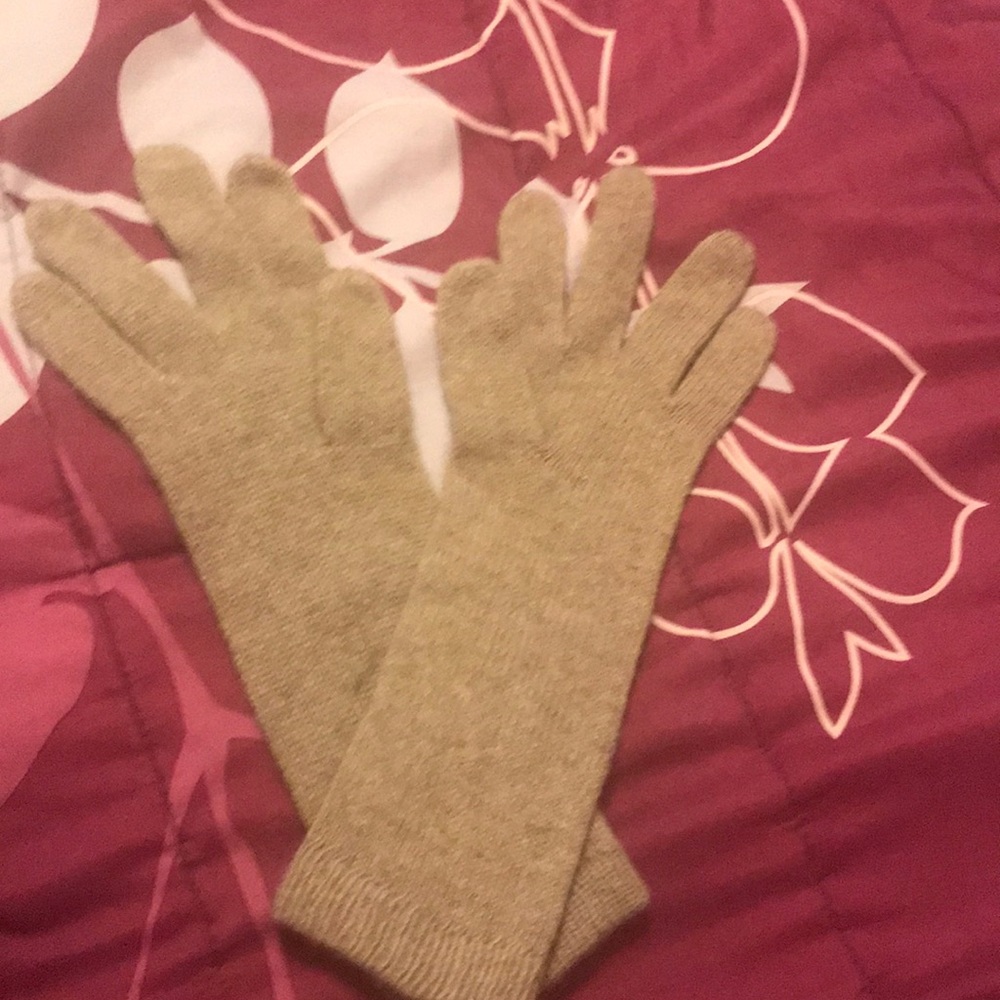 Tan womens gloves